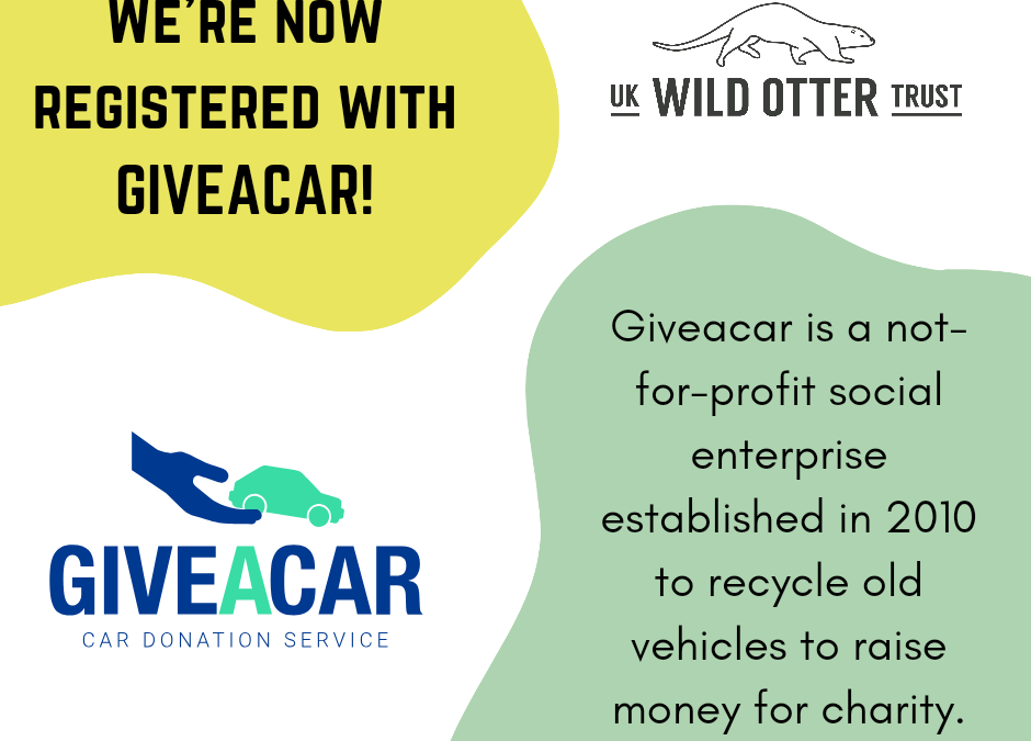 We’re now registered with Giveacar!