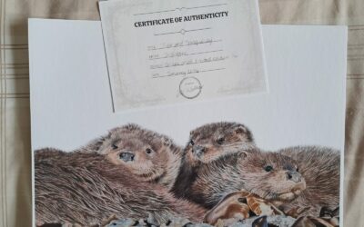 Signed Print Auction – Chris Packham and Megan McCubbin