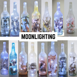 Moonlighting - UNIQUE HAND CRAFTED LIGHTED ART