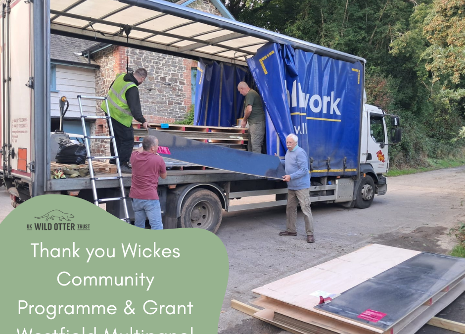Thank You Wickes Community Programme and Grant Westfield Multipanel